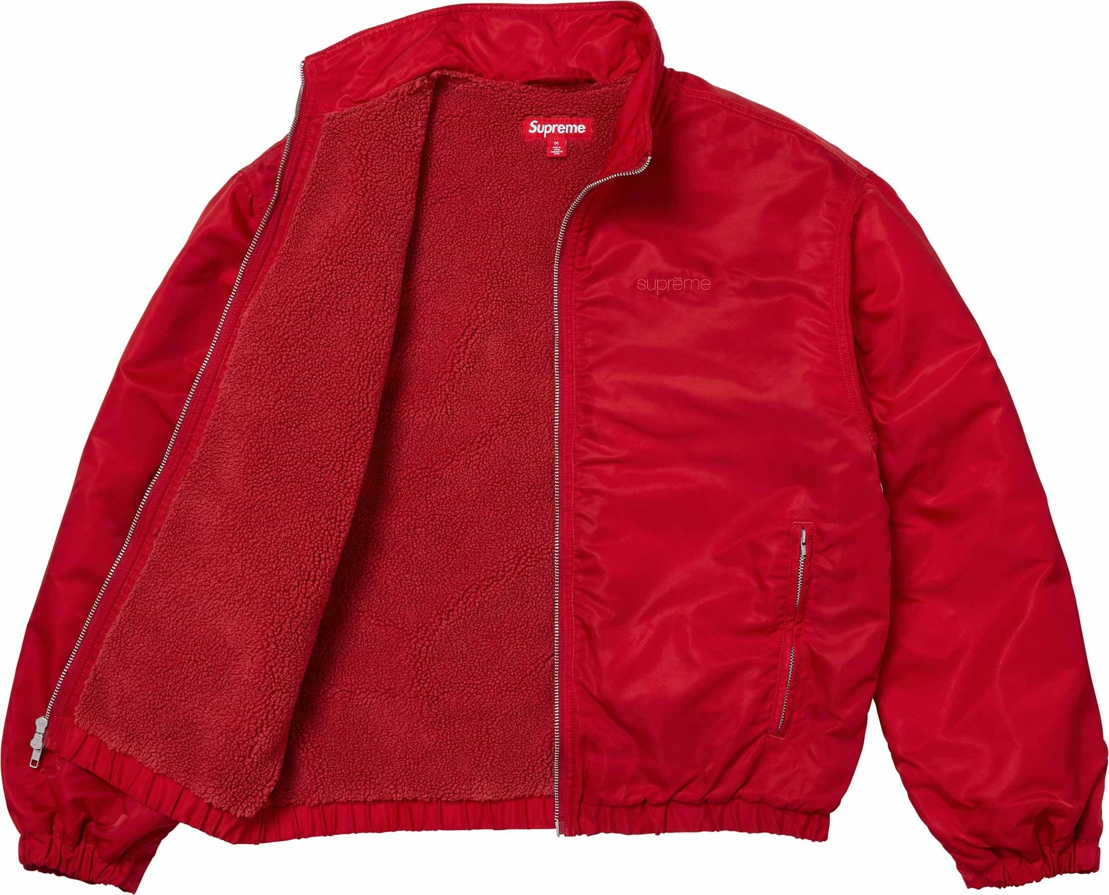 Stand Collar Lined Nylon Jacket view 4